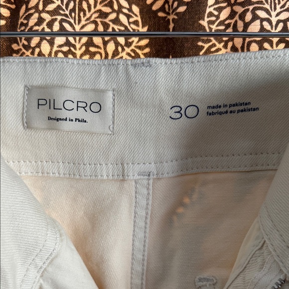 Anthropologie Pilcro Cream/winter white Women's wide leg Pants size 30 - Picture 3 of 5